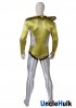 Choujin Sentai Jetman Yellow Owl Satin Fabric Cosplay Costume - with shawl | UncleHulk