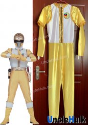 Gosei Sentai Dairanger KirinRanger Dai-yellow Cosplay Bodysuit Kazu of the Heavenly Time Star | UncleHulk