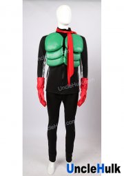 Shin Kamen Rider 2 Cosplay Costume with Chest and Abdominal Muscles - PR0550b | UncleHulk