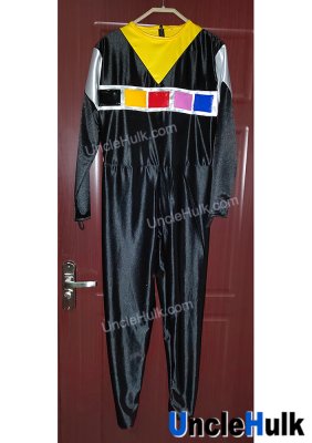 Denji Sentai Megaranger Electromagnetic Squadron Megaranger MegaBlack Cosplay Bodysuit | UncleHulk